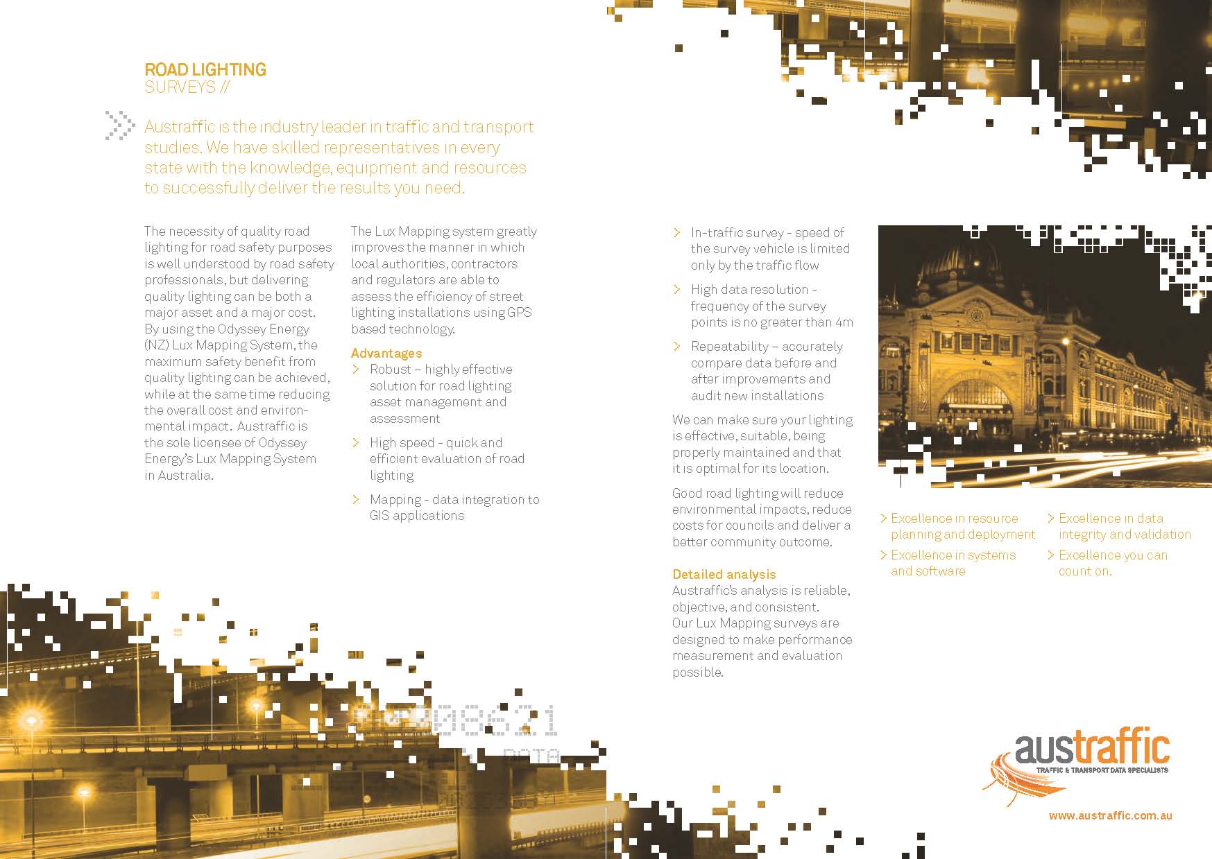 Street Road Lighting Lux Mapping Brochure download