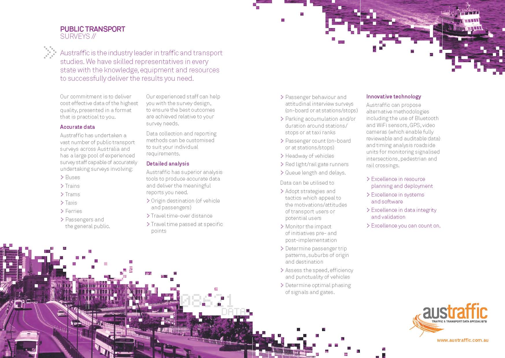 Public Transport Surveys Brochure Download